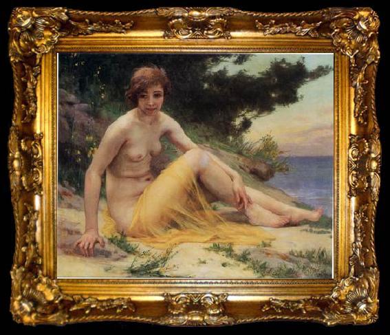 framed  unknow artist Sexy body, female nudes, classical nudes 91, ta009-2